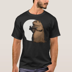 Groundhog Day Shadow Puppet Funny Gift  T-Shirt