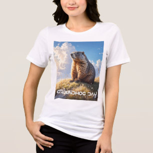 GROUNDHOG DAY Tri-Blend SHIRT