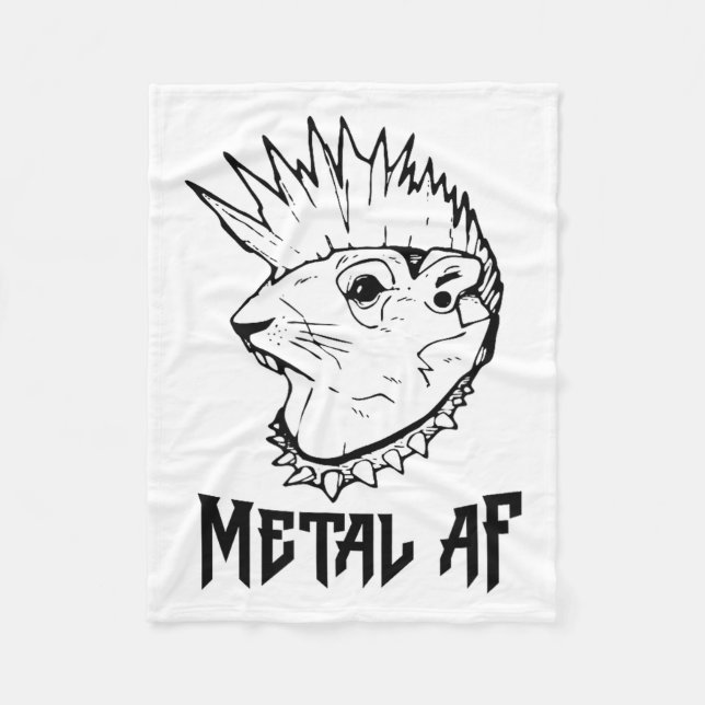 Groundhog  fleece blanket (Front)