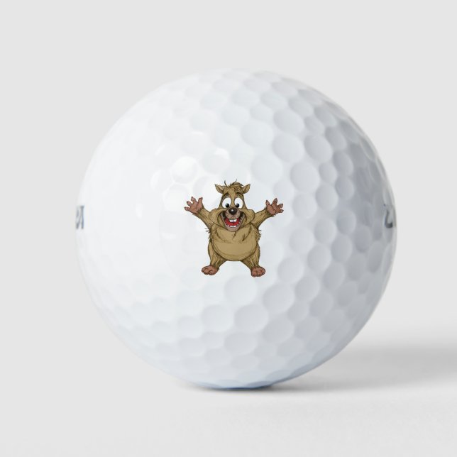 Groundhog Golf Balls (Front)