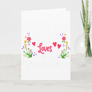 Groundhog Just A Girl Who Loves Groundhogs  Card