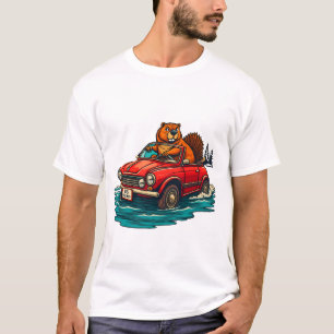 GROUNDHOG Meets Nature: Custom Printed T-Shirts Ce