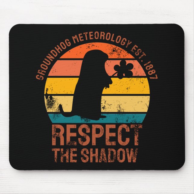 Groundhog Meteorology Est. 1887 Mouse Pad (Front)