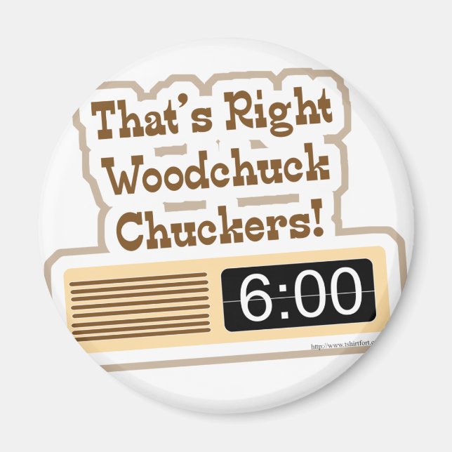 Groundhog Movie Magnet (Front)