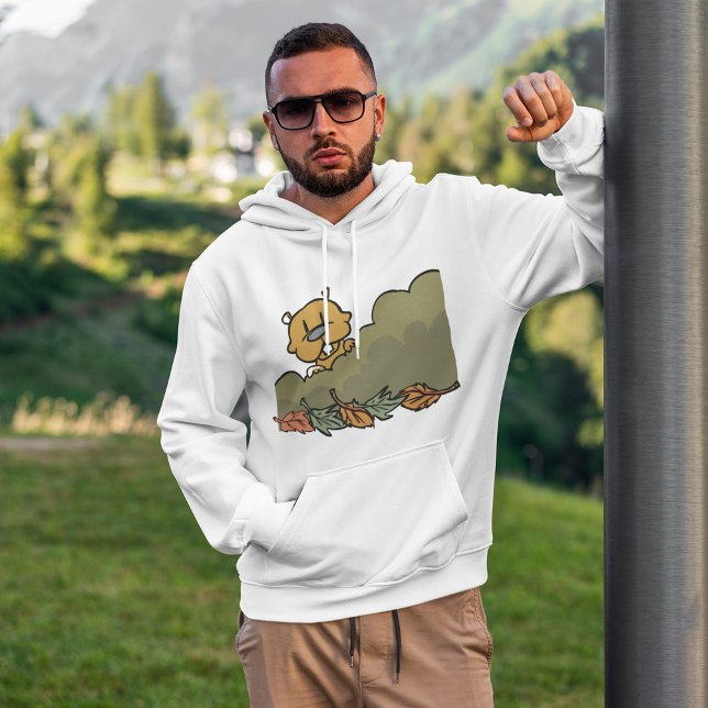 Groundhog Peeking Through Autumn Bushes  Hoodie (Creator Uploaded)