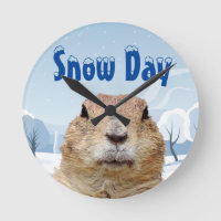 Groundhog Snow Day
