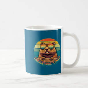 Groundhog Squad Retro Happy Groundhog Day Vintage Coffee Mug
