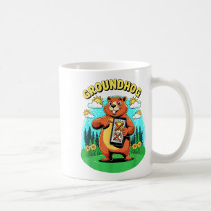Groundhog Weather App Funny Forecast Prediction Da Coffee Mug