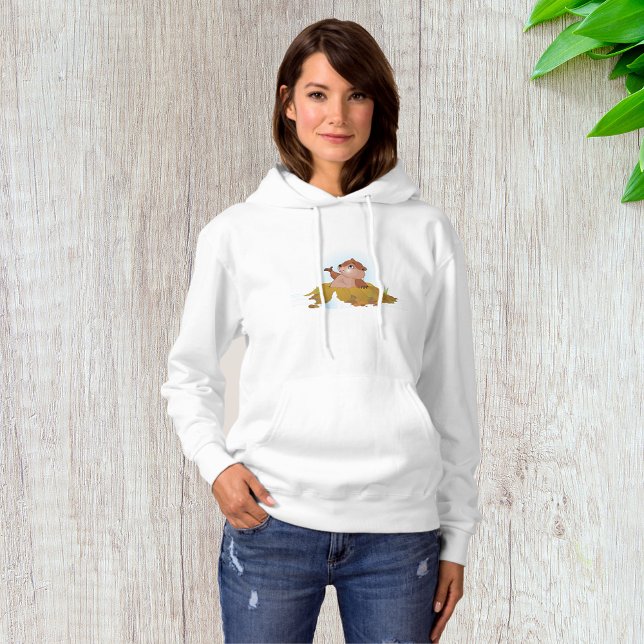 Groundhog Womens Hoodie (Creator Uploaded)
