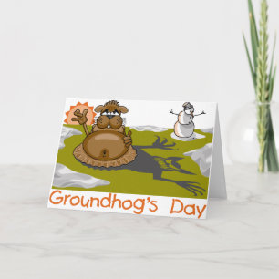 Groundhog's Day Card