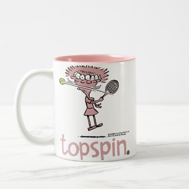 Groundies- Topspin Mug (Right hand) (Left)