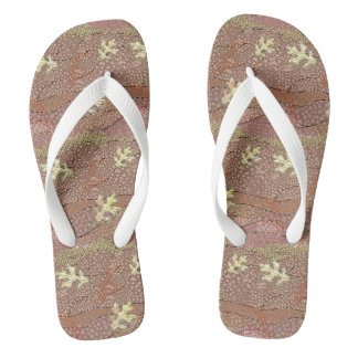 Grounding Earth Brown flip flops