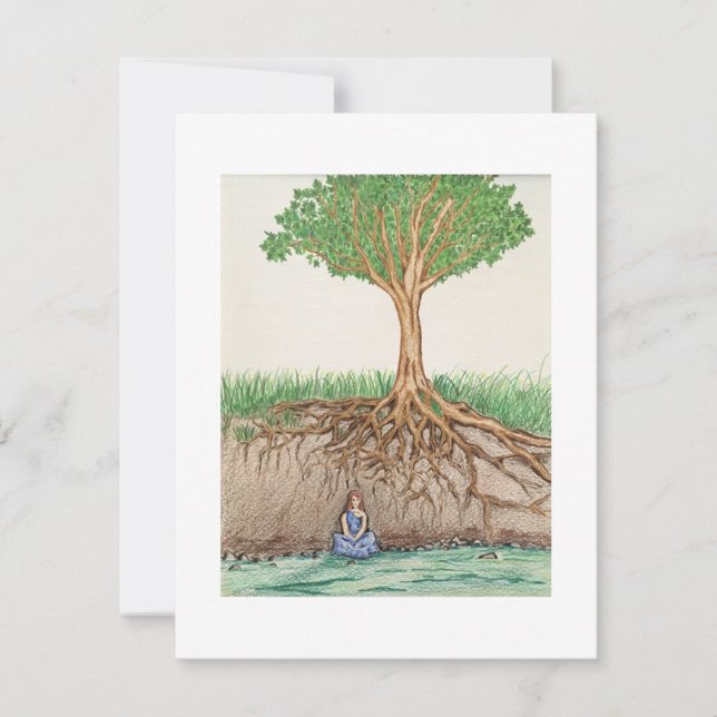 Grounding Meditation Card (Front)