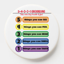 Grounding Technique for Anxiety/Stress 5 Senses