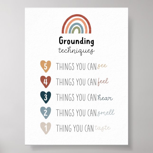 Grounding technique poster (Front)