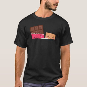 Group Hug Funny Smores Chocolate Marshmallow Campi T-Shirt