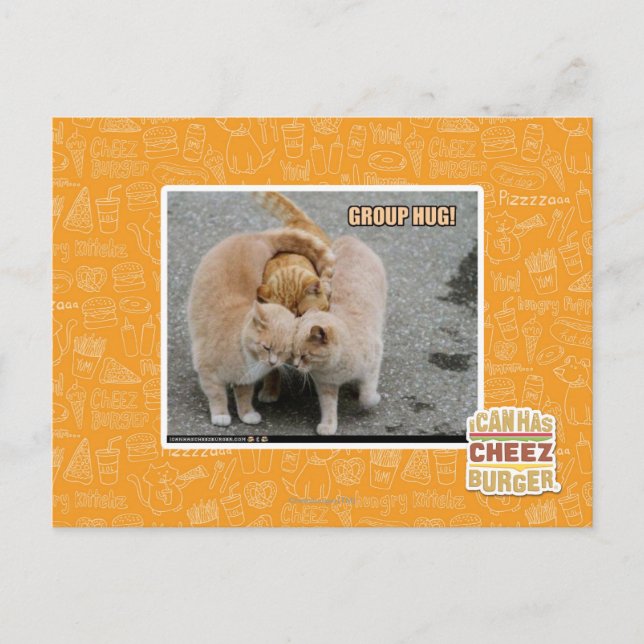 group hug postcard (Front)