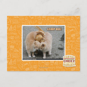 group hug postcard