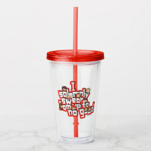Group "I SOLEMNLY SWEAR THAT I AM UP TO NO GOOD™" Acrylic Tumbler