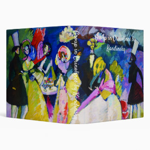 Group in Crinolines by Wassily Kandinsky Binder
