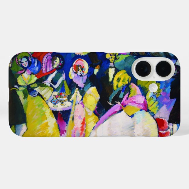 Group in Crinolines by Wassily Kandinsky Case-Mate iPhone Case (Back (Horizontal))