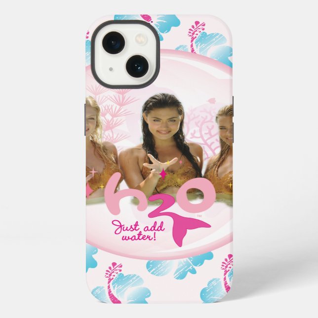 Group In Pink Bubble iPhone Case (Back)