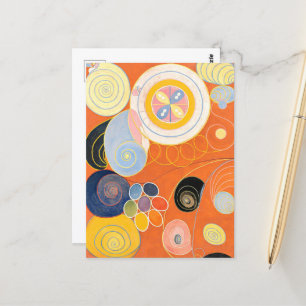 Group IV, No. 3. The Ten Largest, Youth Modern Art Postcard