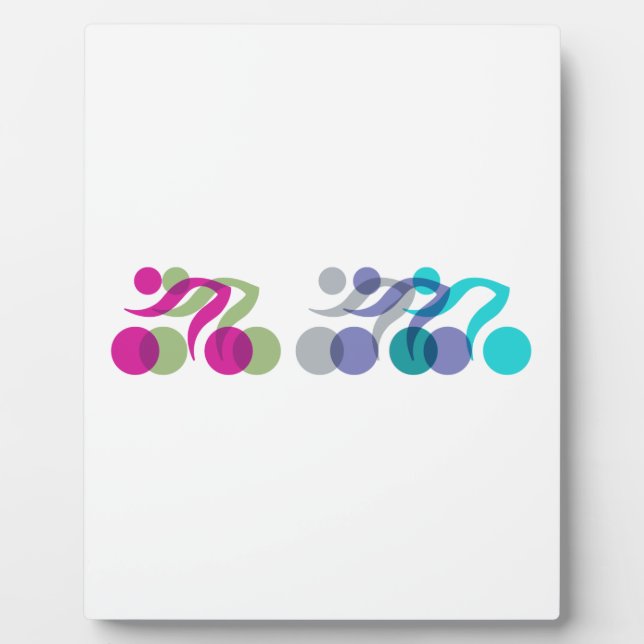 Group of Bikers Plaque (Front)