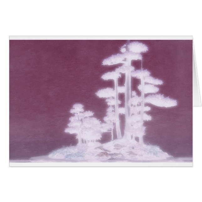 Group of Bonsai Pine Trees (Front Horizontal)