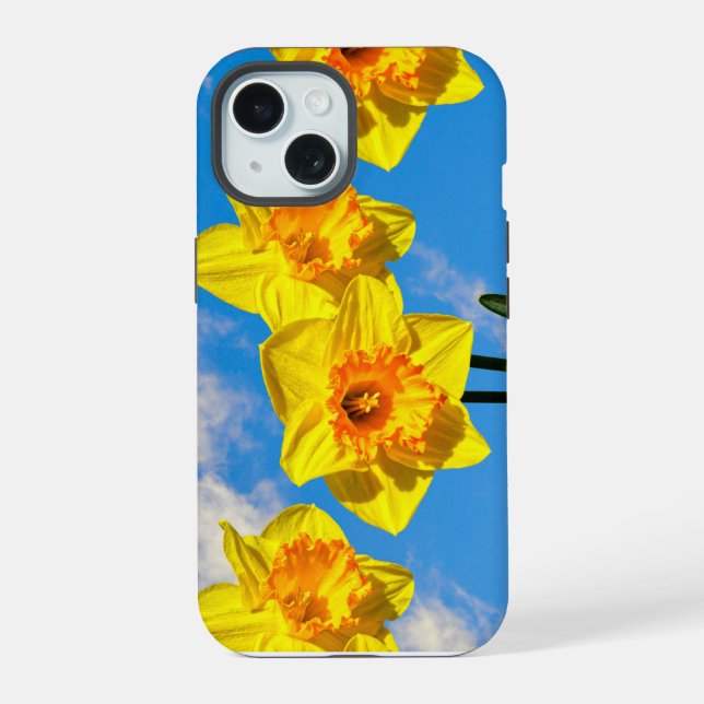 Group of Daffodils Gold Medal flowers Phone Case (Back)