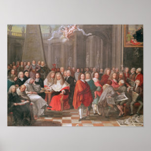 Group of Distinguished Gentlemen Born  Abbeville Poster