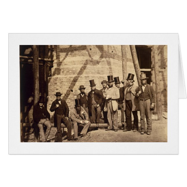 Group of Foremen, 1862 (photo) (Front Horizontal)