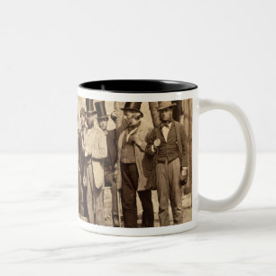 Group of Foremen, 1862 (photo) Two-Tone Coffee Mug