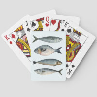 Group of Four Fish