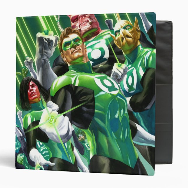 Group of Green Lanterns Binder (Front/Inside)