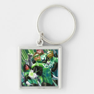Group of Green Lanterns Keychain