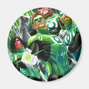 Group of Green Lanterns Magnet