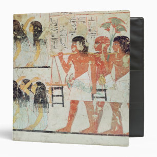 Group of mourners in the funeral procession binder