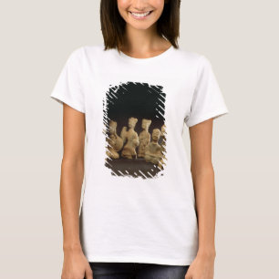 Group of Musicians, Dancers and Servants (terracot T-Shirt
