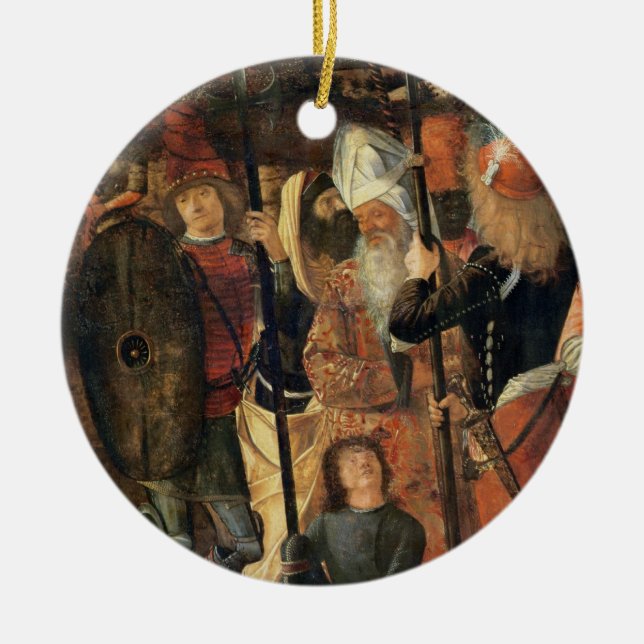 Group of Orientals, Jews and Soldiers, 1493-95 (oi Ceramic Ornament (Front)