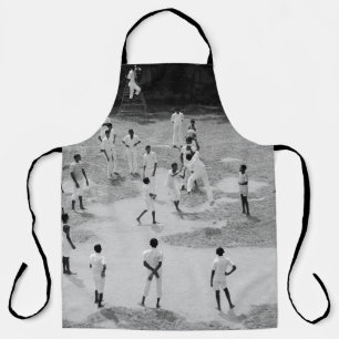 GROUP OF PEOPLE PLAYING BASEBALL APRON