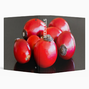 Group of ripe briar berries binder