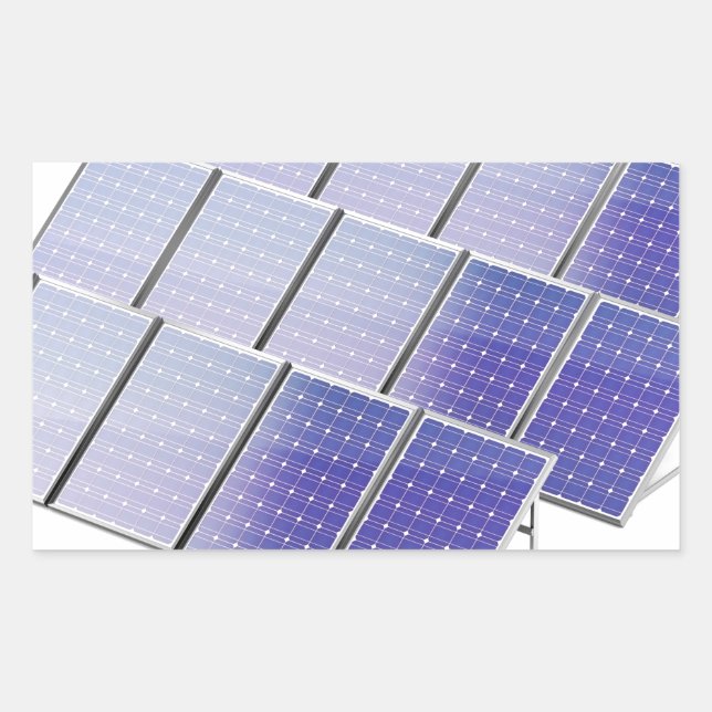 Group of solar panels sticker (Front)