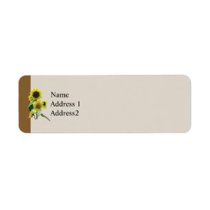 Group of Sunflowers Save the Date