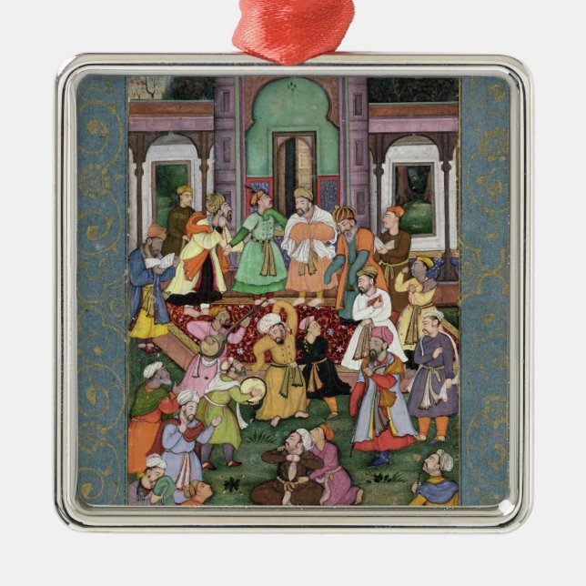Group of Whirling Dervishes, from the Large Clive Metal Ornament (Front)