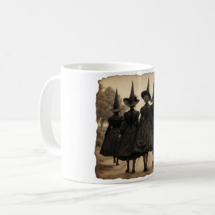 Group of Witches to Halloween Coffee Mug