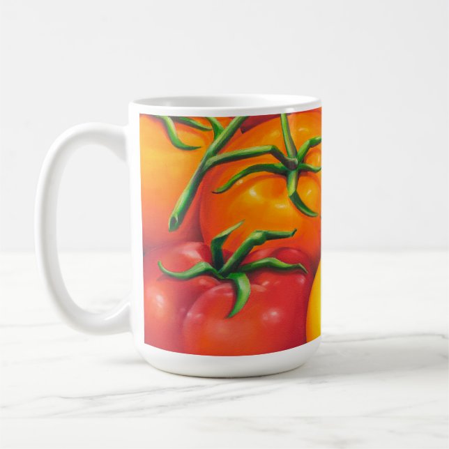 "Group Photo" Tomato Mug (Left)