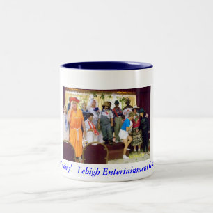 group shot, "Mock Wedding" Lehigh Entertainme... Two-Tone Coffee Mug