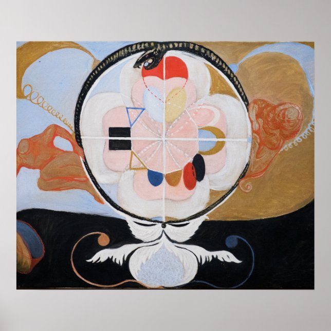 Group VI, Evolution No. 13, Hilma af Klint  Poster (Front)