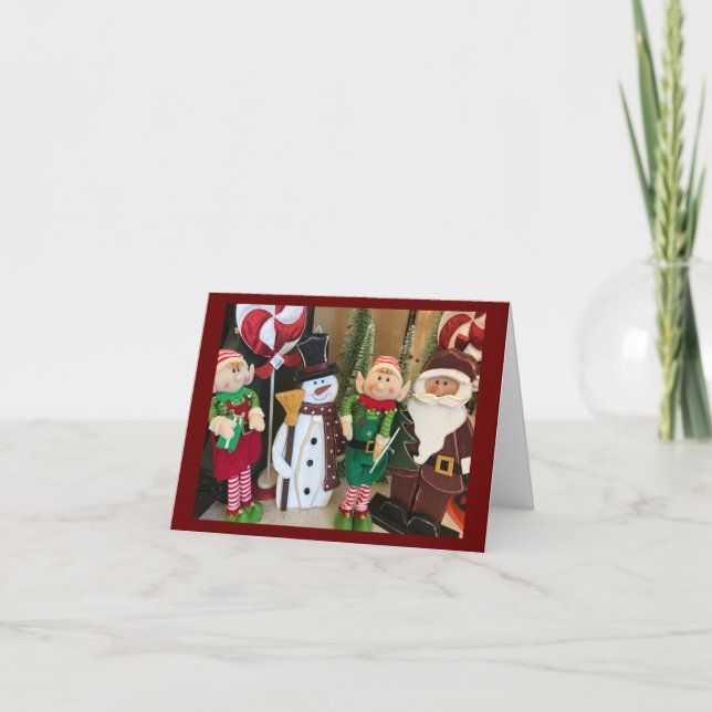 GROUPE CARTE DE NOËL DE NOUS TOUS (Devant)